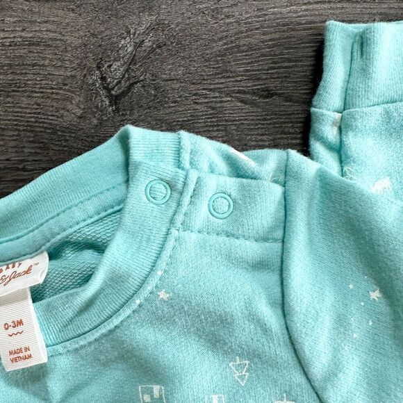 Cat and Jack Baby Boy Outfit Size 0-3 Months Like New, Baby Cat & Jack Bundle - Picture 7 of 9